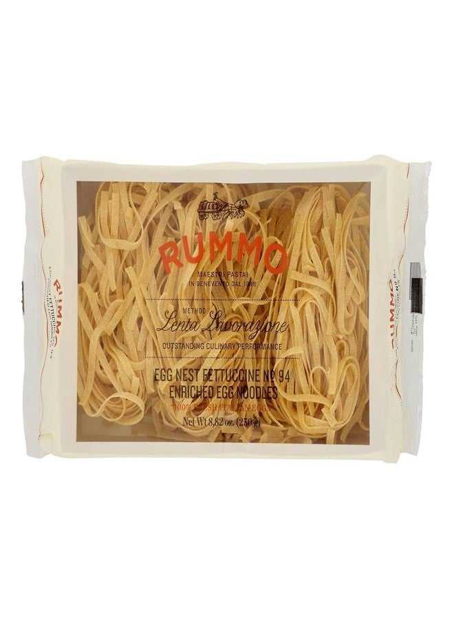 Rummo Egg Noodles Variety Pack - 6 Pack (0.55 lb Boxes) - Pappardelle & Fettuccine - Imported Italian Pasta - Premium Durum Wheat Egg Pasta - Restaurant Quality - Bulk Gourmet Pasta Set - Image 4