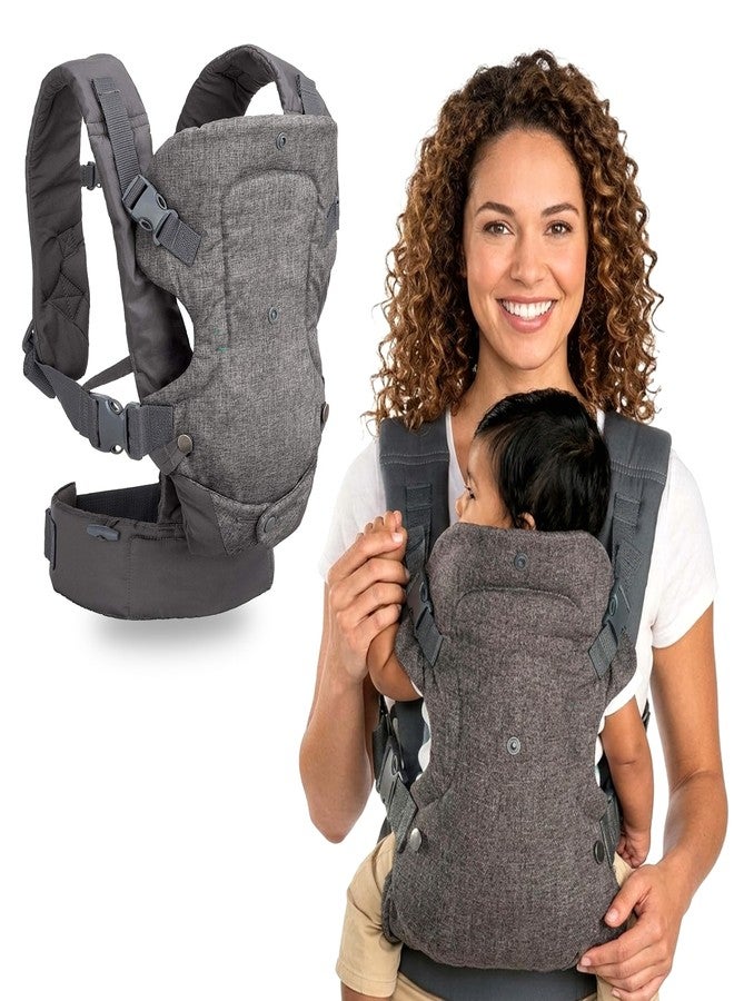 SNAPTRON Baby Carrier Bag for 0-3 Years - Ergonomic Carry Bag for New Born |Adjustable Baby Carrier| Baby Carrying Bag with 4 Carry Positions |Babies Carrier Bag with Head Support, Safety Belt & Buckle Straps for 0-24 Months - Image 1