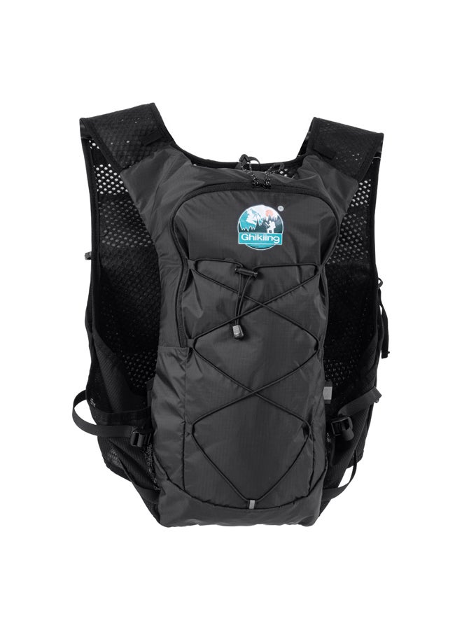 AL SANIDI Hunting Vest, Men's running vest, Black, Size43*25Cm  - Image 3