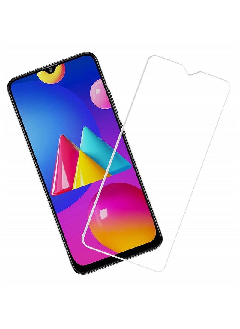 Super Tempered Glass Screen Protector Clear Designed For Samsung Galaxy M02s Full Screen Coverage And Bubble Free - Image 1