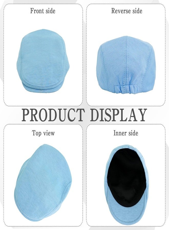 UCEHIPAW 14 Pcs Newsboy Hat Classic Style Men Flat Caps Cabbie Hunting Hat Set for Golf, Hiking and Outdoor Sports Multi - Image 4