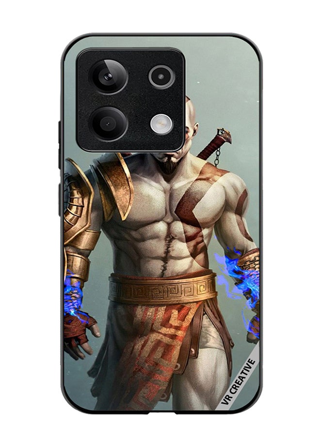VR CREATIVE Protective Case Cover For Xiaomi Poco X6 Young Kratos Design Multicolour - Image 1
