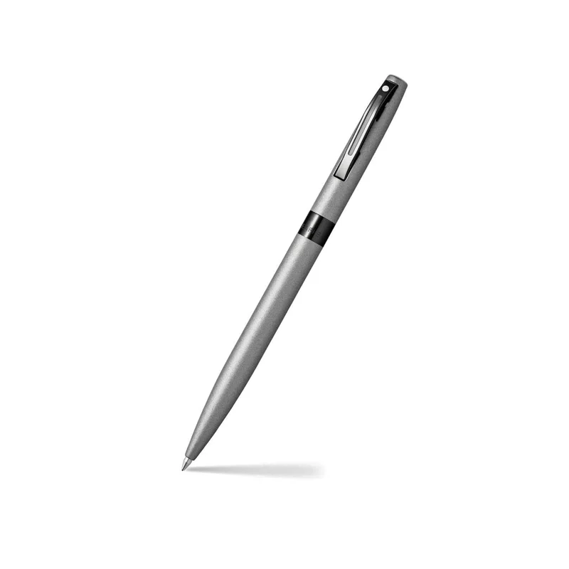 SHEAFFER Sheaffer® REMINDER 9019 Matte Gray Ballpoint Pen With Black PVD Trim
