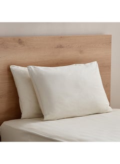 Home Box طقم غطاء وسادة قطن أساسي من 2 قطعة 75 x 50 سم  - Image 2