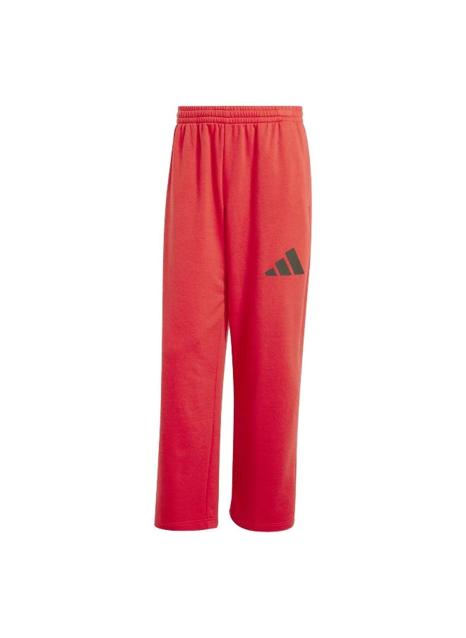 Adidas adidas essentials wide leg three bar men pants  - Image 2