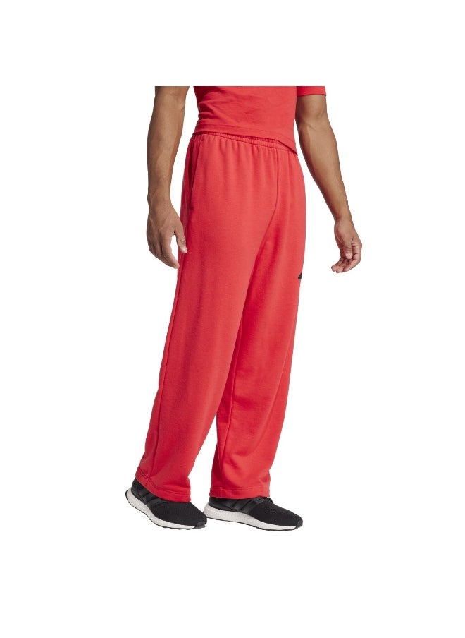 Adidas adidas essentials wide leg three bar men pants  - Image 5