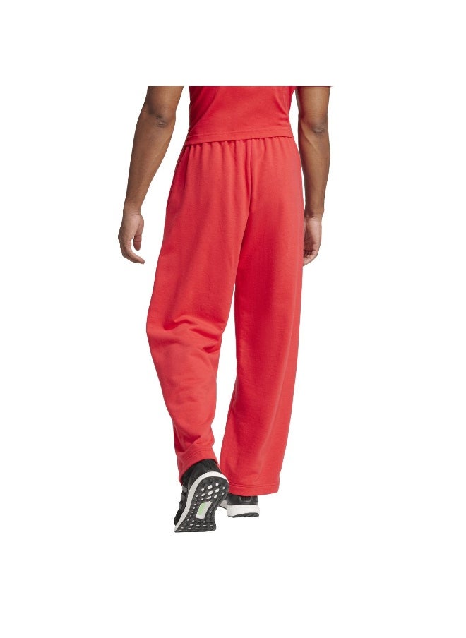 Adidas adidas essentials wide leg three bar men pants  - Image 4