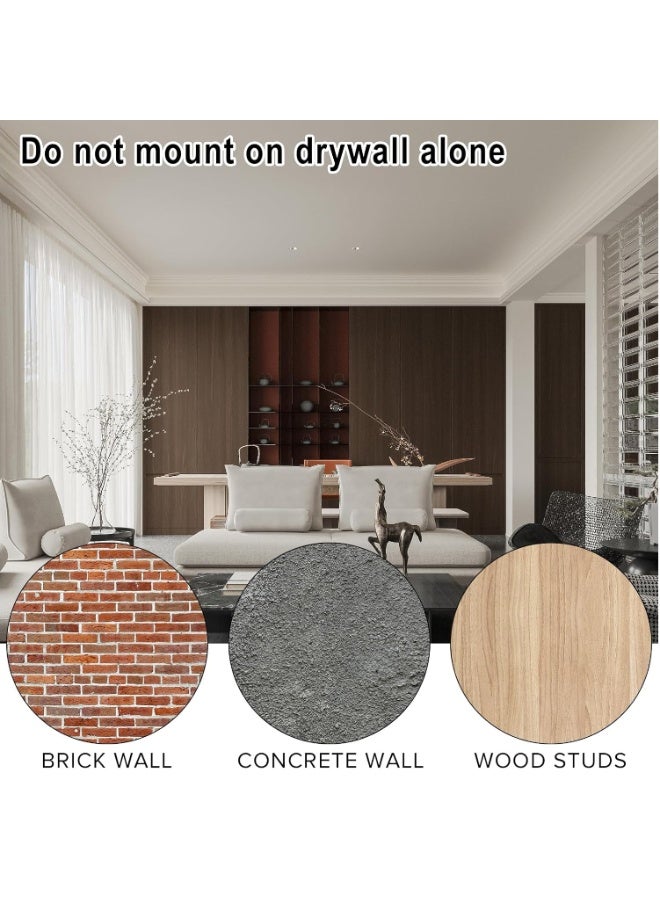 فيسيو حامل حائط متحرك للشاشات من فيسيو VBM5590 | مناسب لشاشات 55–90 بوصة | إمالة ±15° | دوران ±80° | ذراع ممتد 110–450 مم | VESA 800x600 مم | يتحمل حتى 70 كجم - Image 5