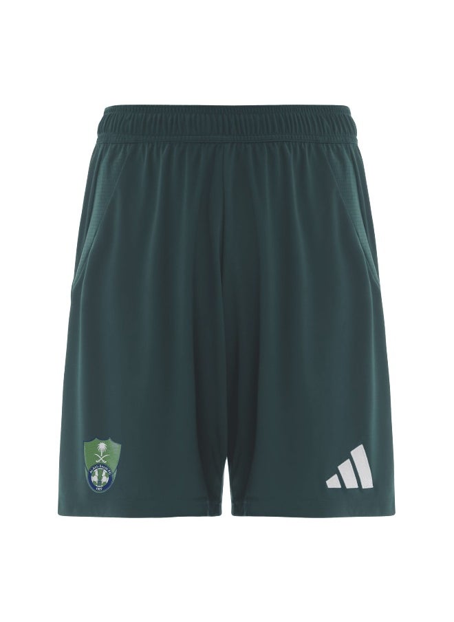 Adidas Adidas Al Ahli Fc Away Short Youth Green Football Shorts For Kids Unisex 128  - Image 1