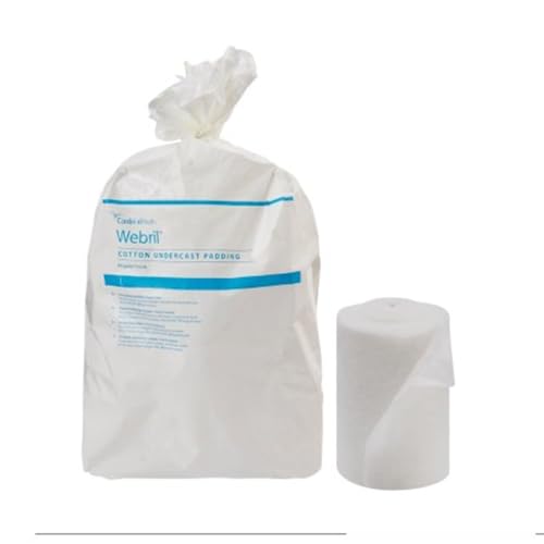 Covidien 2059 Webril Cotton Undercast Padding, Regular Finish, 3" x 12' Size (Pack of 12) - Image 1