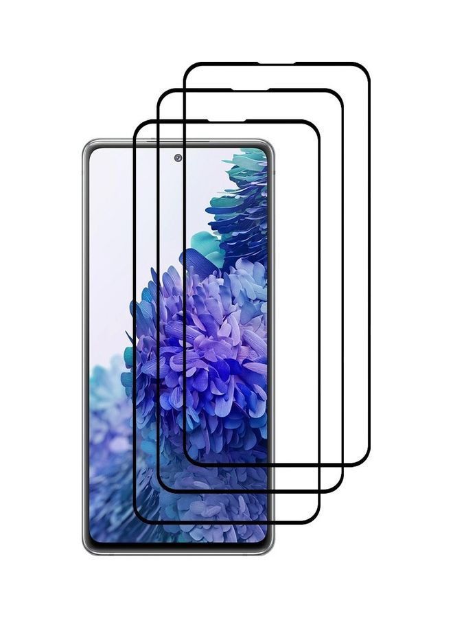 3 عبوات من واقيات الشاشة من الزجاج المقوى لهاتف Samsung Galaxy S20 FE / S20 FE 5G 6.5 بوصة شفاف - Image 1