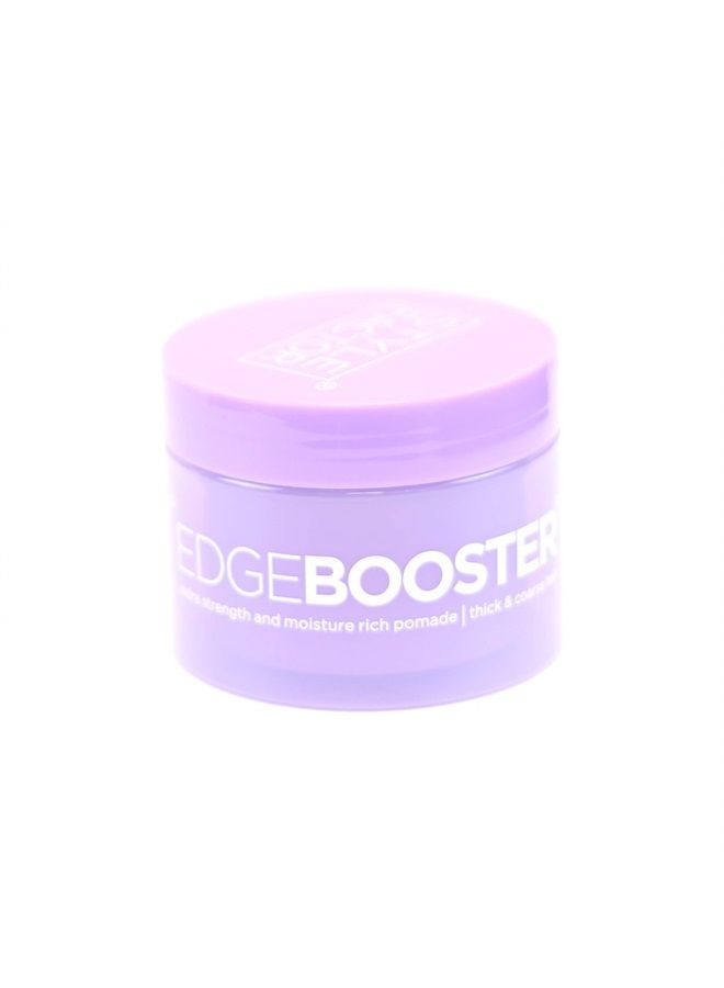 EDGEBOOSTER Style Factor Edge Booster Strong Hold Water-Based Pomade - Super Shine & Moisture 3.38oz (VIOLET CRYSTAL) - Image 2