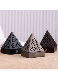 Damanhoor Charcoal Incense Burner Bakhoor Burner Oud Frankincense Resin Incense Burner For Yoga Spa and Aromatherapy Office & Home Decor  - Image 2