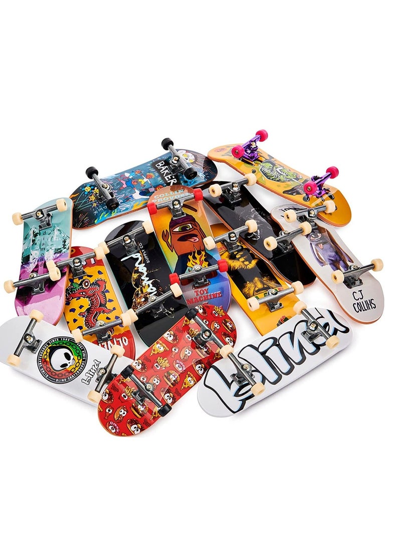 تيك ديك لوح التزلج التقني Tech Deck، لوح تزلج مصغر 96 مم بتصميمات أصلية، للأعمار من 6 سنوات فما فوق (قد تختلف الأنماط - يتم اختيار النمط عشوائيًا) - Image 1