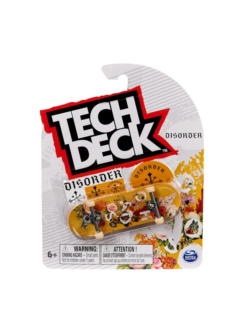 تيك ديك لوح التزلج التقني Tech Deck، لوح تزلج مصغر 96 مم بتصميمات أصلية، للأعمار من 6 سنوات فما فوق (قد تختلف الأنماط - يتم اختيار النمط عشوائيًا) - Image 3