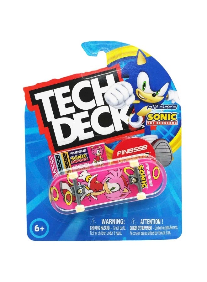 تيك ديك لوح التزلج التقني Tech Deck، لوح تزلج مصغر 96 مم بتصميمات أصلية، للأعمار من 6 سنوات فما فوق (قد تختلف الأنماط - يتم اختيار النمط عشوائيًا) - Image 4