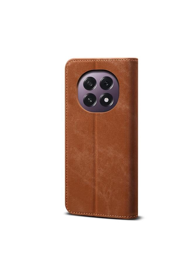 S-TOP Case For OPPO F29 5G Global Denim Texture Casual Style Horizontal Flip Leather Case - Image 3