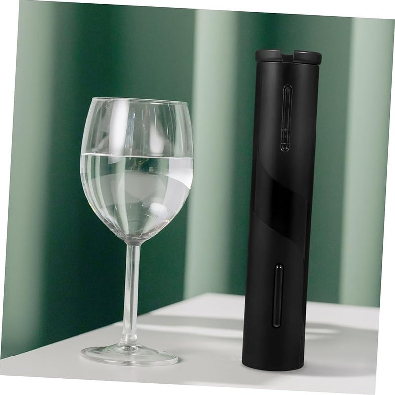 Automatic Electric Wine Opener With Foil Cutter Easy To Clean Battery Cover Window Display - Image 4