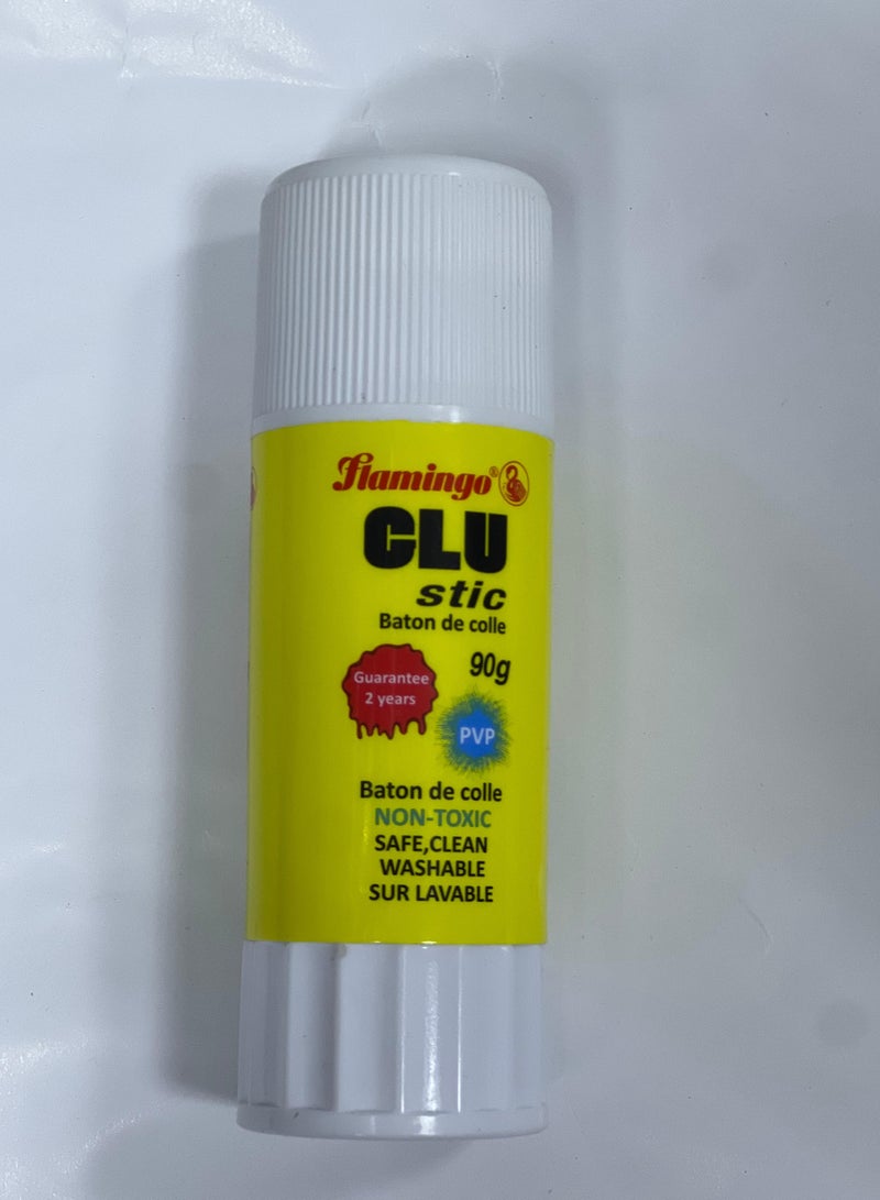 Flamingo 1-Piece Washable Non Toxic Glue Stick 90gm