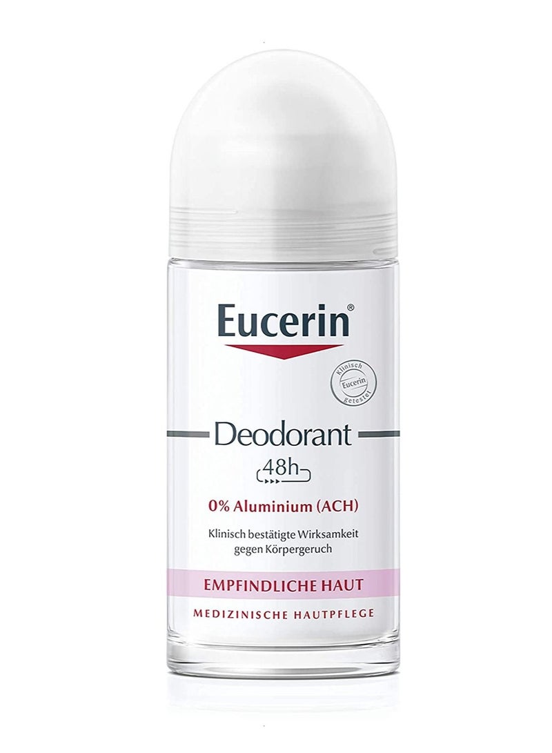 Eucerin sensitive skin roll on deodorant