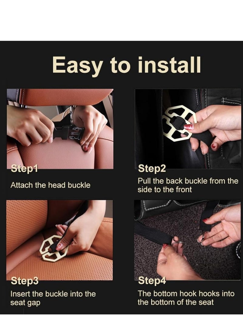 وسادة تنظيم مقعد السيارة القابلة للطي - Image 5