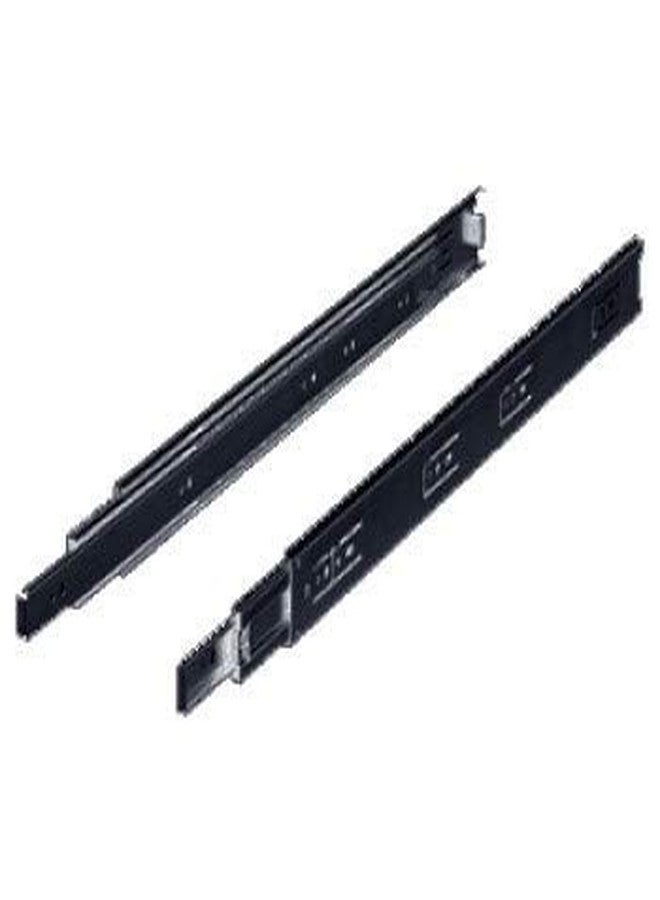 Hettich Steel Drawer Channel (20-Inch, Black) - Image 1