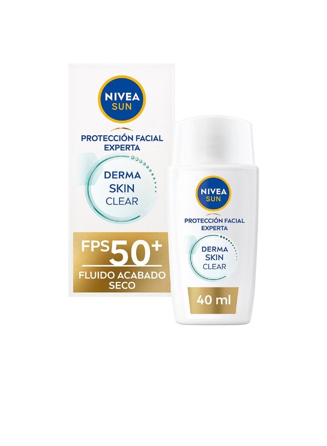 نيفيا سائل نيفيا صن ديرما كلير سكين بعامل حماية من الشمس 50+، 40 مل - Image 1