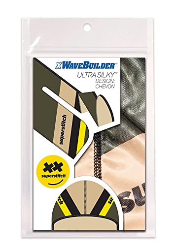 Superstitch Supersilky Ultra Silky Durag x Wavebuilder | 30+ Styles Premium Designer Durags for Men | 360 Waves |Chevron Print (Chevon) - Image 3