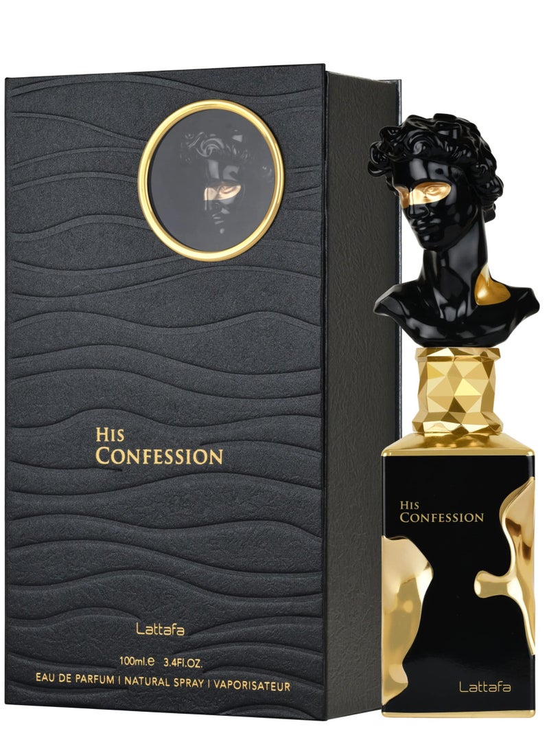 لطافة عطر هيز كونفيشن او دي برفيوم من لطافة للرجال - 100 مل  - Image 1