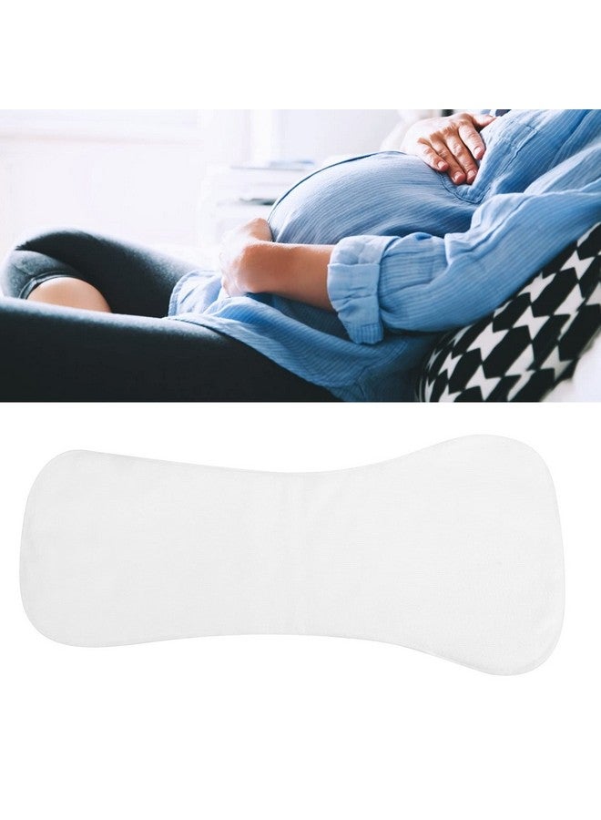 Zerodis Adults Cloth Diaper, 4‑Layer Reusable Washable Nappy Diaper Soft Absorbent Inserts Pad for Incontinence Elderly(White) - Image 2