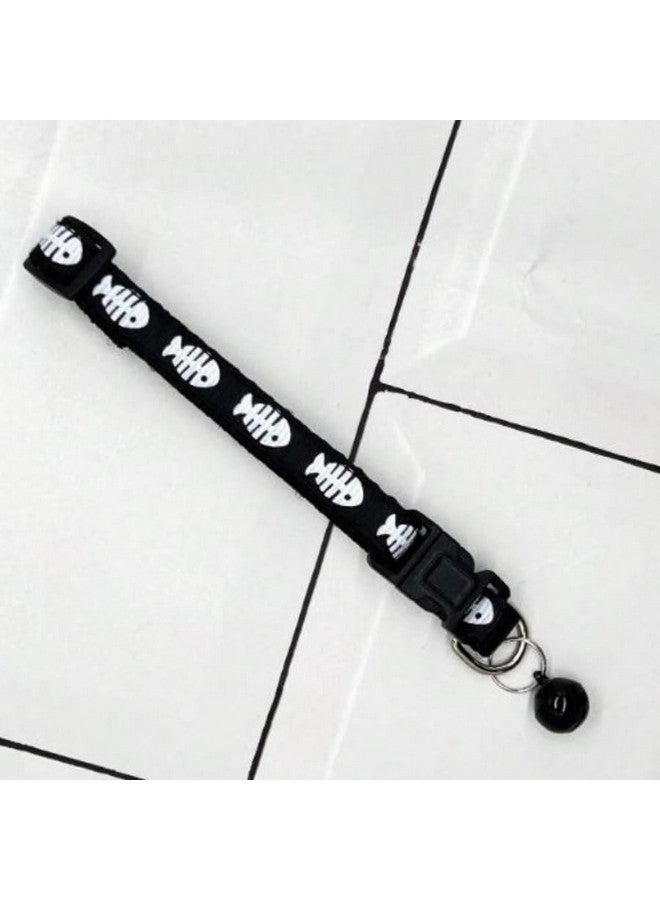 بت طوق أمان للقطط سريع الفك، طوق عاكس للقطط الصغيرة مزود بأجراس، قابل للتعديل من 7.5 إلى 12.5 بوصة، مناسب للاستخدام المنزلي - Image 3