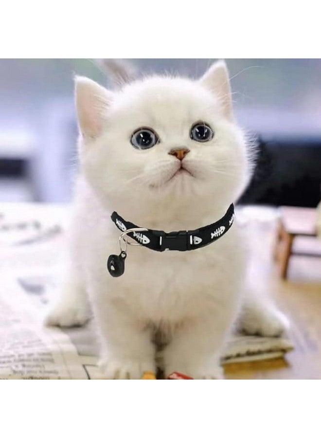 بت طوق أمان للقطط سريع الفك، طوق عاكس للقطط الصغيرة مزود بأجراس، قابل للتعديل من 7.5 إلى 12.5 بوصة، مناسب للاستخدام المنزلي - Image 5