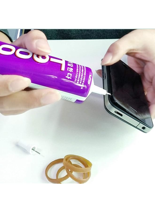 erorex Multi Purpose Clear Glue Acrylic Adhesives Glue Clear Multipurpose Super Strong Sealant Transparent Odorless Non Corrosive For Acrylic Jewelry Mobile Phone Screen Diy Crafts - Image 5