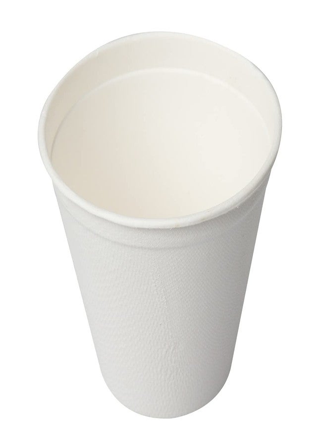Adaamya® Bagasse Biodegradable Compostable Ecofriendly Hygienic Disposable Cup (Beige) (400 ml, 50) - Image 1