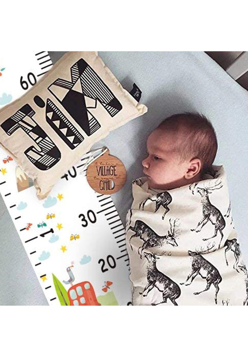 Gonice Baby Growth Chart Height Handing Ruler Wall Decor for Kids  - Image 5