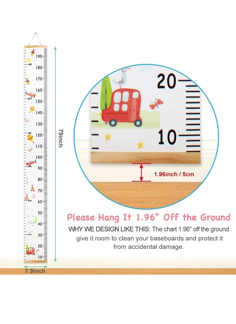 Gonice Baby Growth Chart Height Handing Ruler Wall Decor for Kids  - Image 3