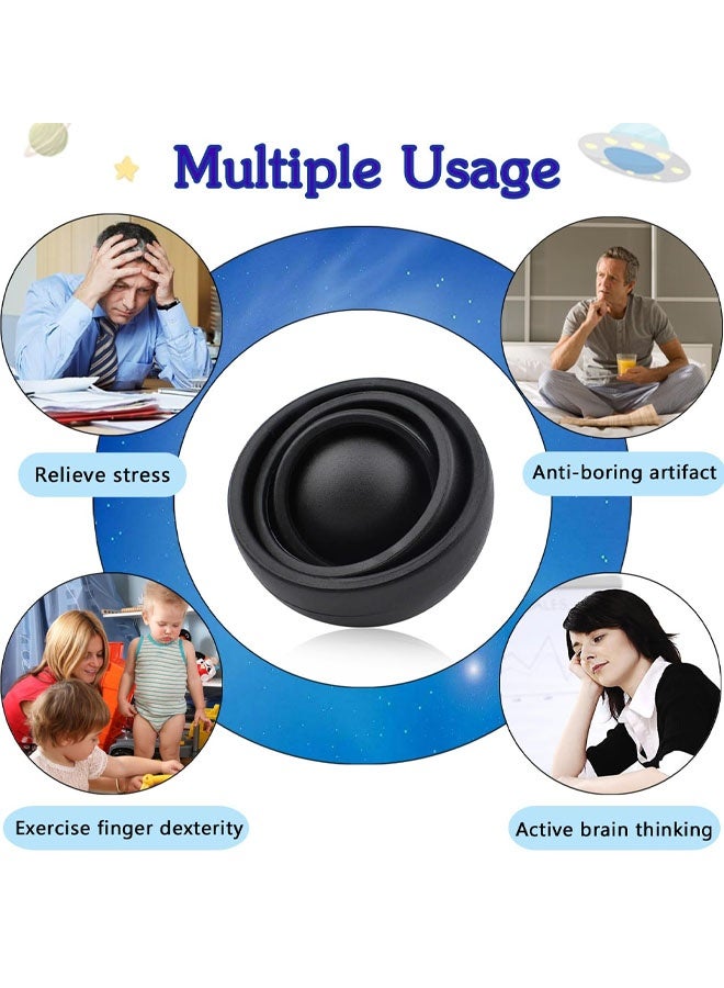 3D Infinite Flip Fidget, Decompression Ball, Anxiety Relief And Fingertip Stress Relieving Sensory Toy For ADHD - Interactive For Kids And Adults - Image 5