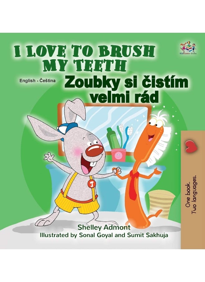 I Love to Brush My Teeth (English Czech Bilingual Children's Book)  - Image 2