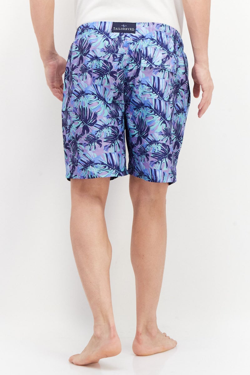 Tailorbyrd Men Allover Print Board Shorts, Multicolor - Image 2