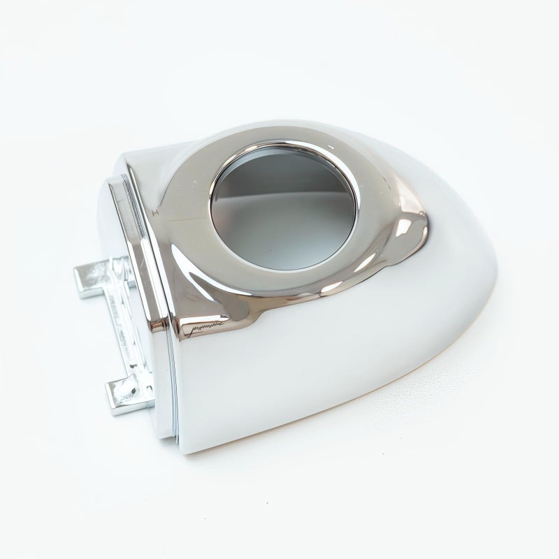 sosega Silver Exterior Door Handle Cap Front Left Driver Side Compatible with Fiat 500X 20142021 Replaces Part 735627135 6AQ85SZ0AA