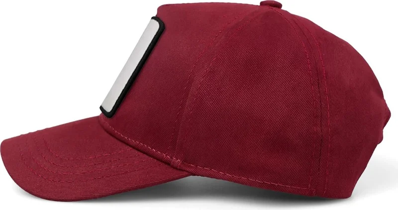 Black Börk Blackbörk V1 Baseball Kids Samurai - Claret Red Children's Hat (Cap) with 9 Code Logo