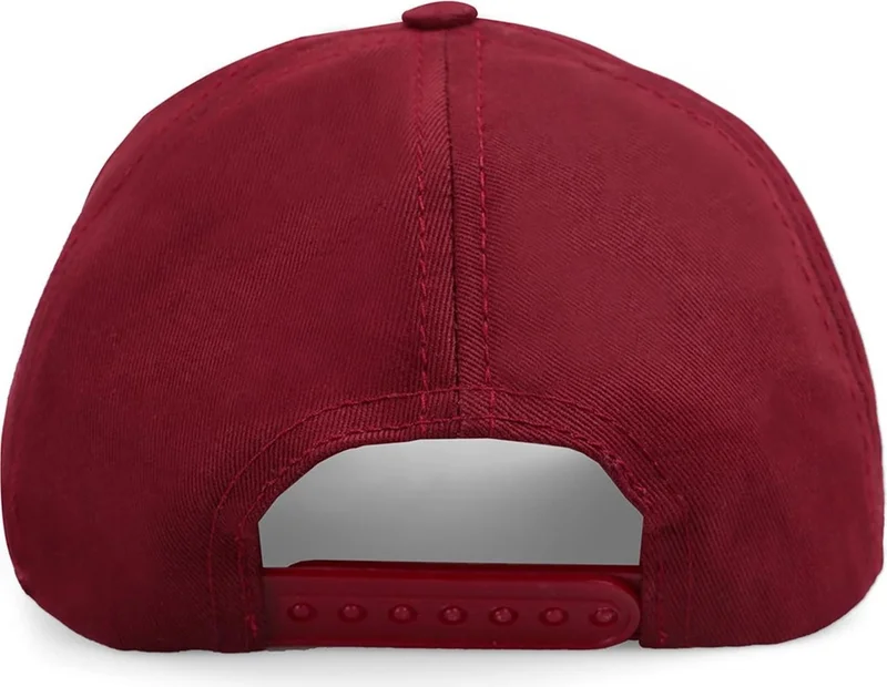 Black Börk Blackbörk V1 Baseball Kids Samurai - Claret Red Children's Hat (Cap) with 9 Code Logo