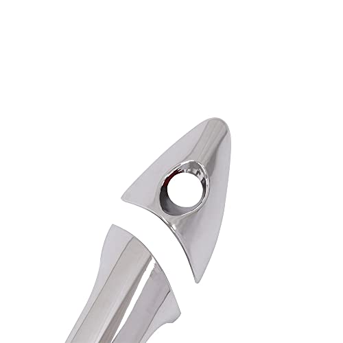 WZXDAUTO Doors Handle Cover 8pcs for Hyundai Elantra 2012-2014 Left Hand Drive Car, ABS Triple Chrome Plated, Decoration and Protection for Handle of Car - Image 5