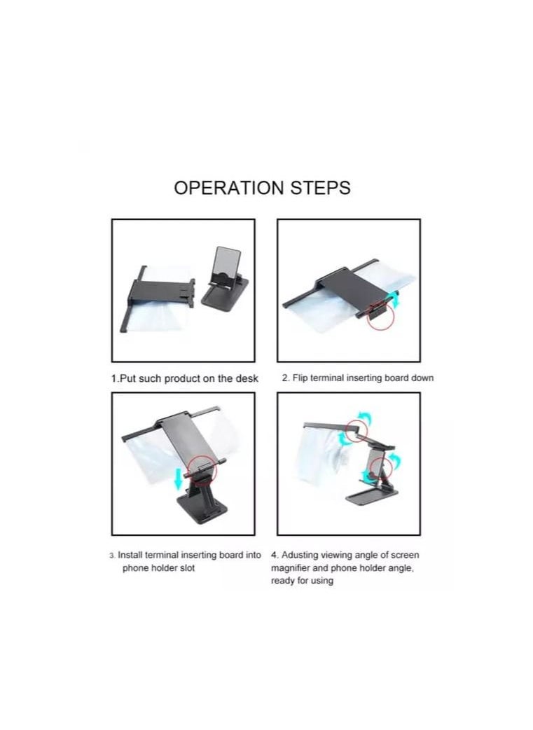 Generic - L20 Phone Screen Amplifier With Phone Stand - Image 1