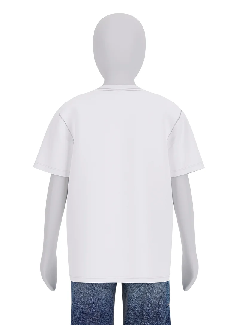 GUESS Kids Graphic Crew neck T-Shirt