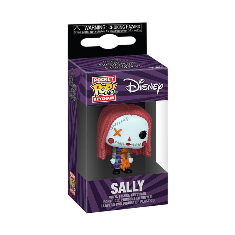 Funko Pocket POP! Disney Tim Burton’s The Nightmare Before Christmas Sally (Patchwork ) Vinyl Keychain (10.2 cm) - Image 1
