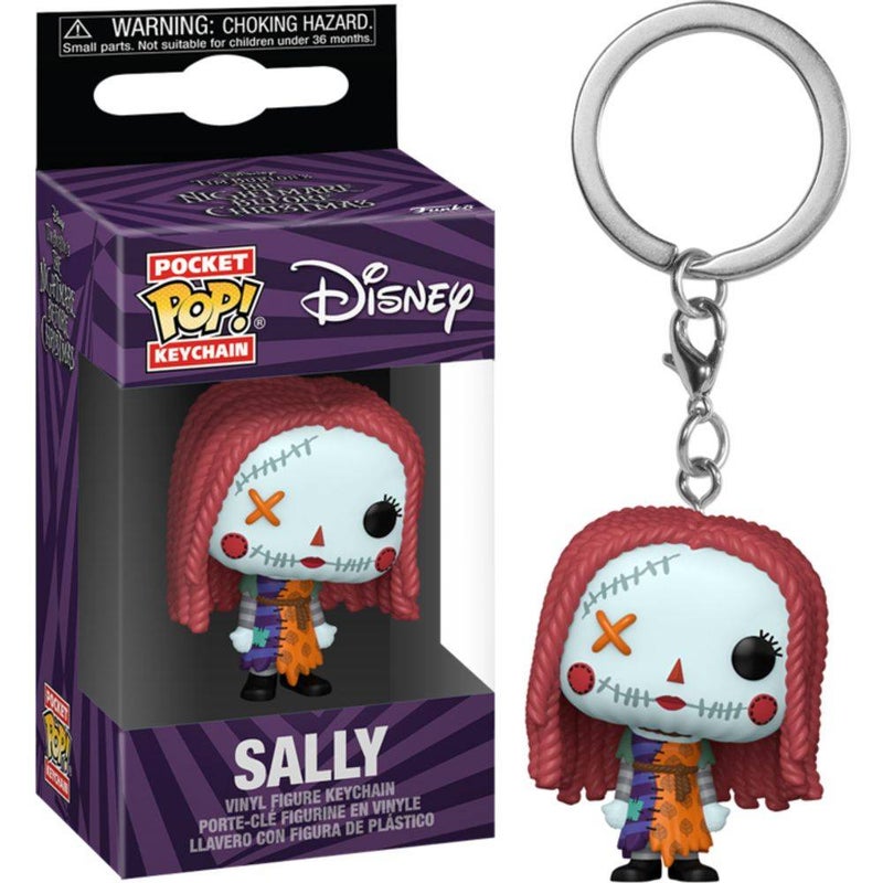 Funko Pocket POP! Disney Tim Burton’s The Nightmare Before Christmas Sally (Patchwork ) Vinyl Keychain (10.2 cm) - Image 2