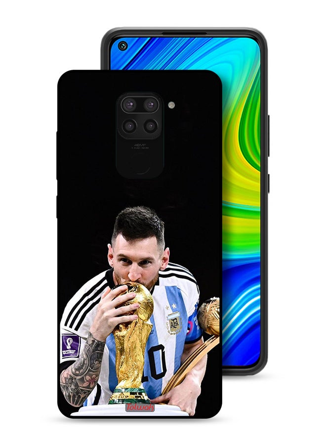 Tolwak Xiaomi Redmi Note 9 Protective Case Cover Messi - Image 1