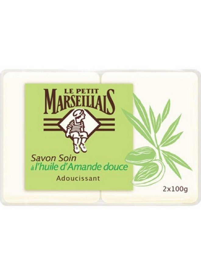 LE PETIT MARSEILLAIS Sweet Almond Oil Solid Soap200 Grams 