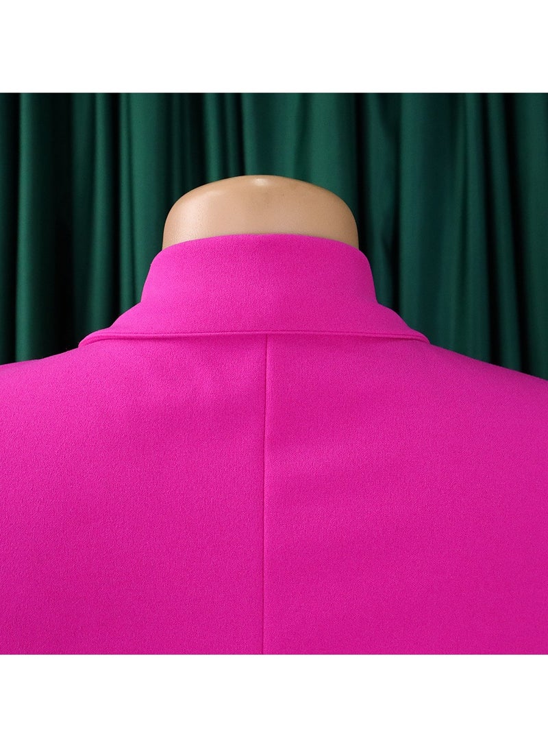 Shougu Suit Collar Fashionable And Elegant Pleated Dress  - Image 5